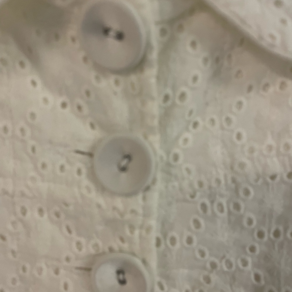 Eyelet Jacket white - Picture 3 of 7